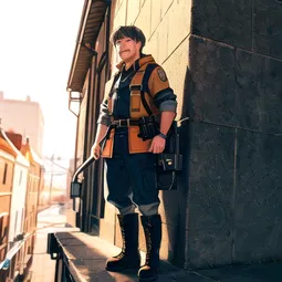 Wader Boots McAllister AI Character
