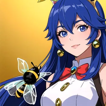 AI Character Mario Queen Bee