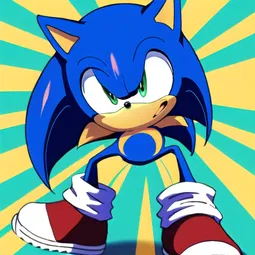 Classic Sonic Characters AI Character