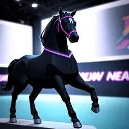Toy Horse AI Character