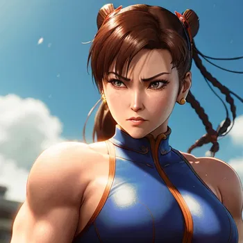 AI Character Chun Li and Cammy