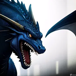 Gaping Dragon AI Character