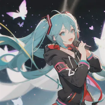 AI Character Hoodie Miku