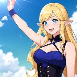Plus Sized Elf Aniem AI Character