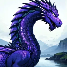 Dragon Scales AI Character