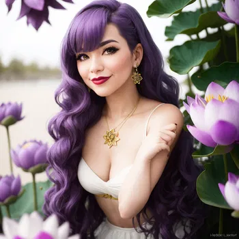 AI Character Lavender Lotus