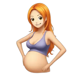 AI Character Pregnant Nami