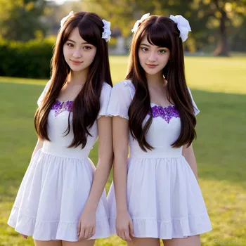 AI Character Twin Stepsisters Tatiana and Bella