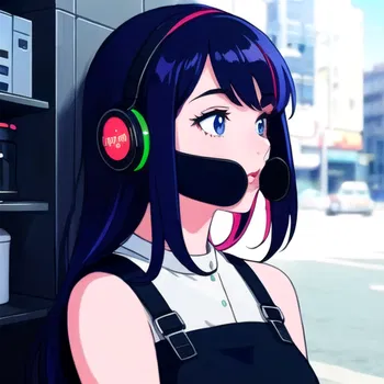 AI Character Glitch Coffee
