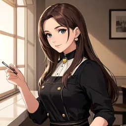 Bronze Café AI Character