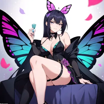 AI Character Lady Butterfly