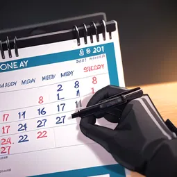LCS Calendar AI Character
