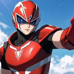 Red Ranger Isekai Release Date AI Character