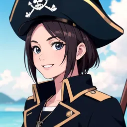 Captain Pirate Hats AI Character