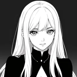 md hair AI Character