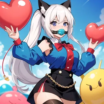 AI Character Gagged Stockings