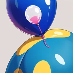 Blue Balloony McFloaterson AI Character