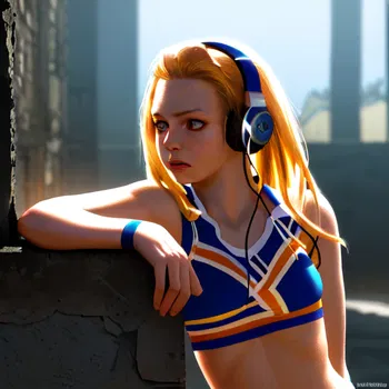 AI Character Britney (Airhead Cheerleader)