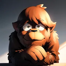 Bigfoot Statue AI Character