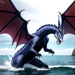 Water Dragon AI Character