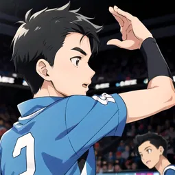 Daichi Haikyuu AI Character