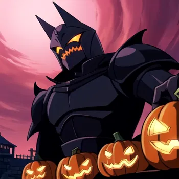 AI Character Pumpkin Knight