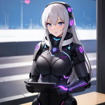 AI Character Sex With Female Robot