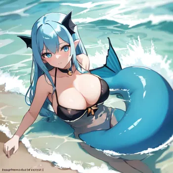 AI Character Vaporeon Elegance