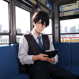b41 bus AI Character