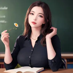 Teacher Giantess AI Character