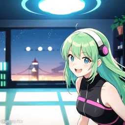 my bait is the girls AI Character