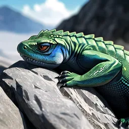 Lizard Skins AI Character