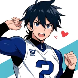 Touchdown Ace Manga AI Character
