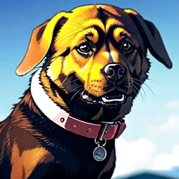 anime under the dog AI Character