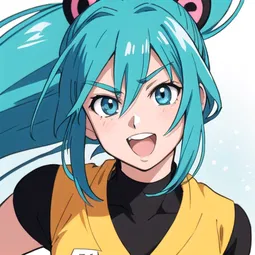Manga Gokurakugai AI Character