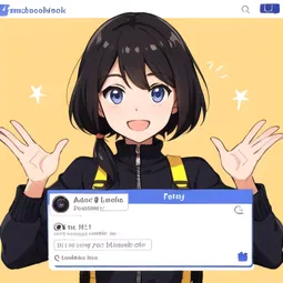 Facebook Friend Request AI Character