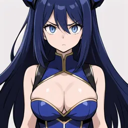 Is Blue a Masochist Mahou Shjoujo AI Character