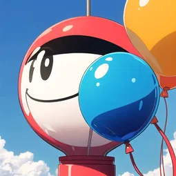 Balloon Machine AI Character