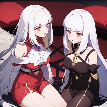 AI Character Elysia and Lysithea