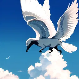 Angel Flying Too Close to the Ground AI Character
