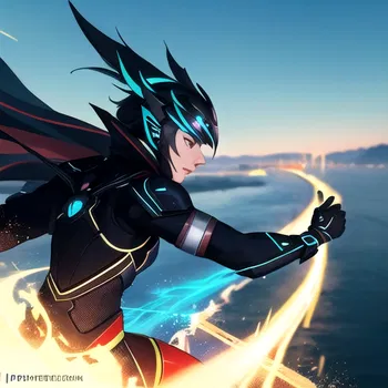 AI Character Zephyr, the Windbreaker