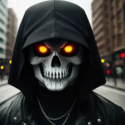 Goth Sans AI Character