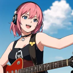 Wii Guitar Hero Controller AI Character