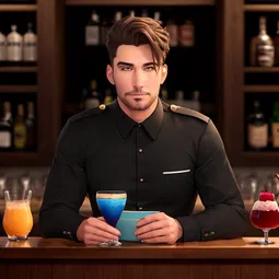 Midnight Mixologist AI Character