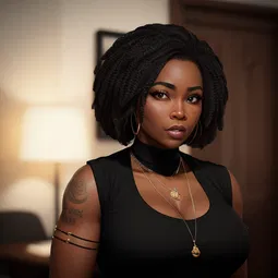 Ebony Chat AI Character