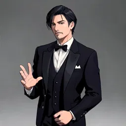 Cowboy Tuxedo AI Character