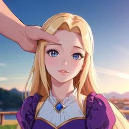 Rapunzel Dress AI Character