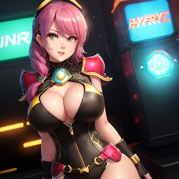 AI Character Hyper Boobs