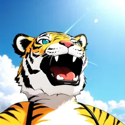 Tiger Stuffed Animal AI Character