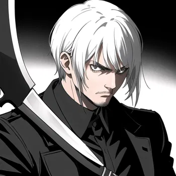 AI Character Vrai Couteaux